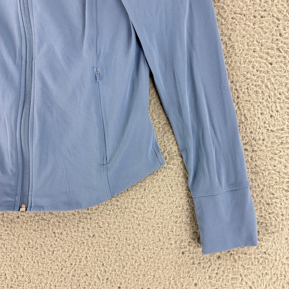 Athleta Salutation Jacket Womens S Blue Full Zip Activewear Stretch 657490-03 - Picture 3 of 15